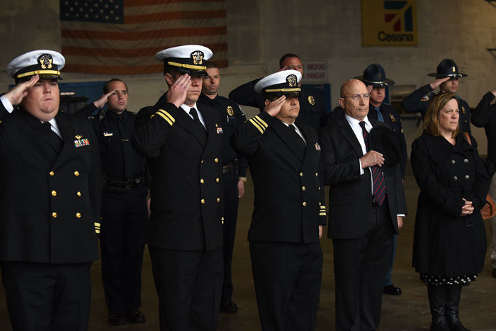 Homecoming Navy Ensign Joshua Kaleb Watson